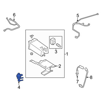 Ford OE - Vapor Canister Purge Solenoid