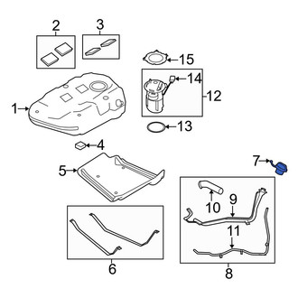 Ford OE - Fuel Tank Cap