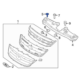 Ford OE - Radiator Support Access Cover Bolt