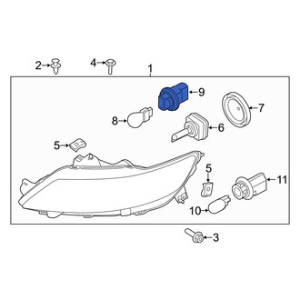 Ford OE - Front Turn Signal Light Socket