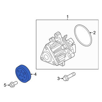 Ford OE - Engine Water Pump Pulley
