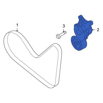 Ford OE - Accessory Drive Belt Tensioner Assembly