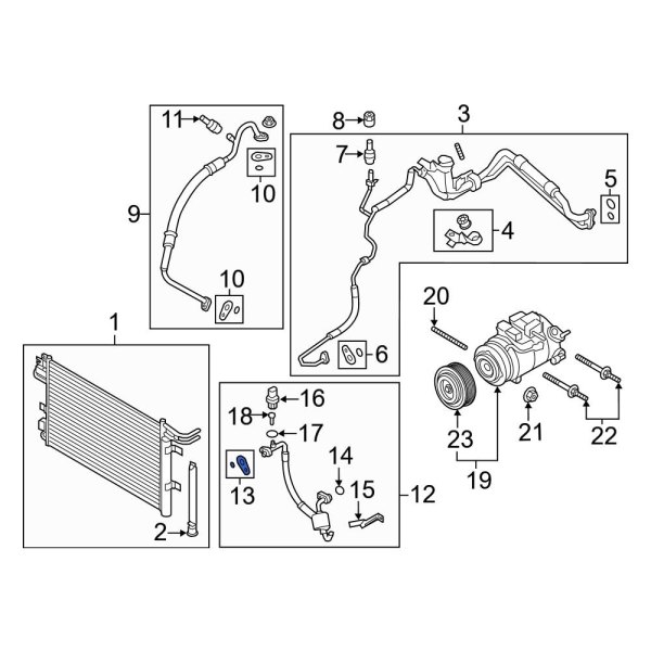 A/C Line O-Ring