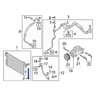 Ford OE - A/C Receiver Drier