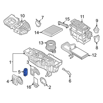 Ford OE - Front A/C Expansion Valve