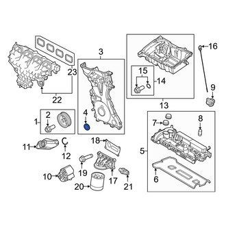 Ford OE - Rear Engine Crankshaft Seal