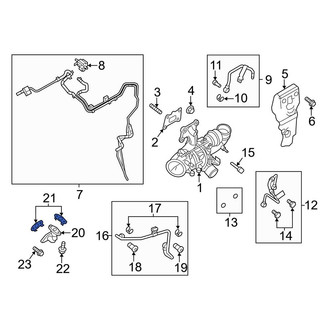 Ford OE - Turbocharger Oil Line Gasket