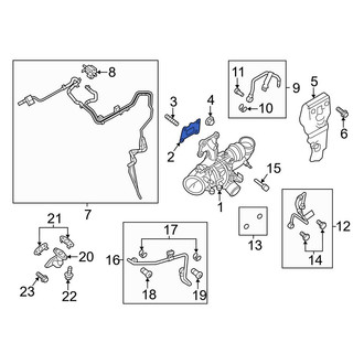 Ford OE - Turbocharger Gasket