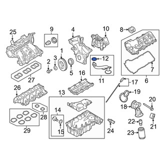 Ford OE - Engine Oil Pump Pickup Tube Gasket