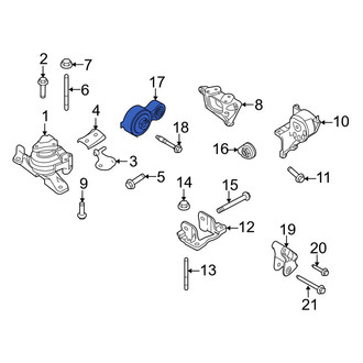 Ford OE - Lower Automatic Transmission Mount