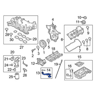 Ford OE - Engine Oil Pump Pickup Tube
