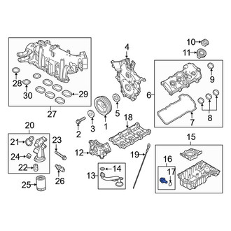 Ford OE - Engine Oil Drain Plug