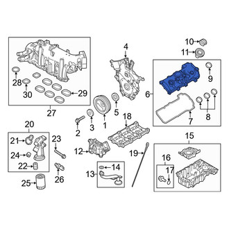 Ford OE - Right Engine Valve Cover