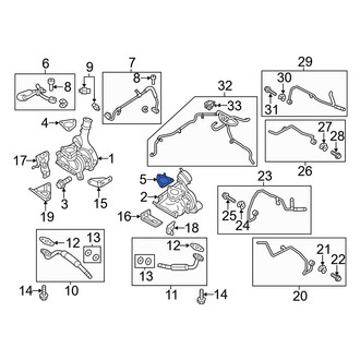 Ford OE - Turbocharger Gasket