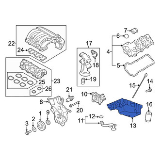 Ford OE - Engine Oil Pan