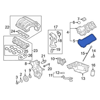 Ford OE - Right Engine Valve Cover Gasket