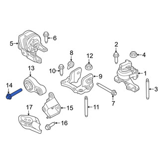 Ford OE - Engine Support Rod Bolt