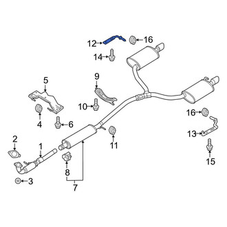 Ford OE - Exhaust System Hanger Bracket