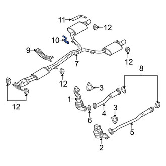 Ford OE - Right Exhaust System Hanger Bracket