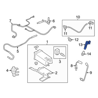 Ford OE - PCV Valve Hose