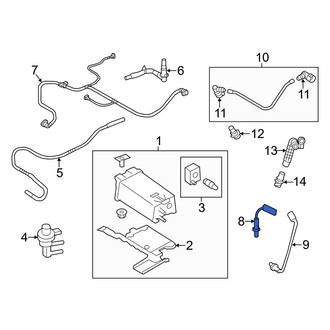 Ford OE - Front Oxygen Sensor