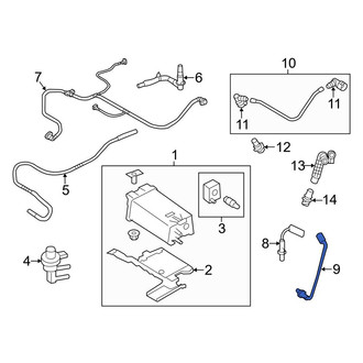 Ford OE - Rear Right Oxygen Sensor