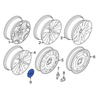 Ford OE - Wheel Cap