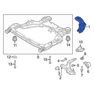 Ford OE - Front Left Steering Knuckle