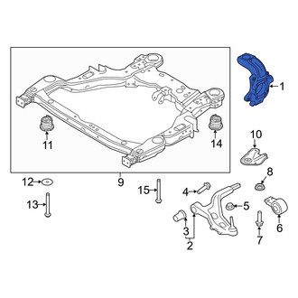 Ford OE - Front Left Steering Knuckle