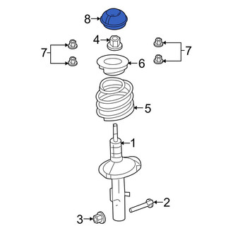 Ford OE - Front Suspension Strut Mount Cap