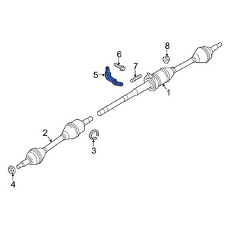 Ford OE - CV Axle Shaft Carrier Bearing Bracket
