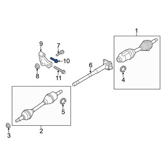 Ford OE - Upper CV Intermediate Shaft Bolt