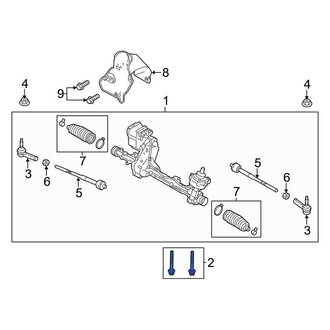 Ford OE - Rack and Pinion Bolt