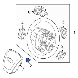 Ford OE - Steering Wheel Bolt