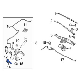Ford OE - Washer Fluid Level Sensor