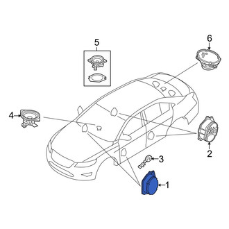 Ford OE - Rear Outer Speaker
