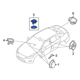 Ford OE - Rear Outer Speaker