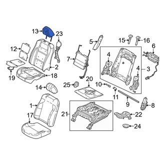 Ford OE - Front Left Headrest