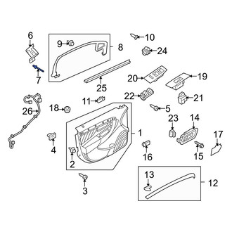 Ford OE - Door Interior Trim Panel Rivet
