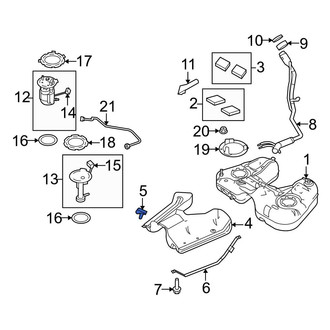 Ford OE - Bumper Cover Retainer