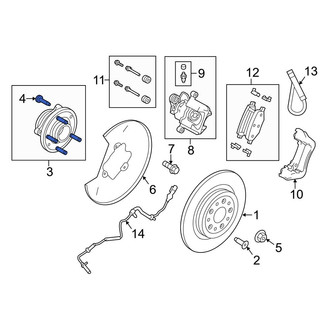 Ford OE - Wheel Lug Stud