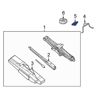 Ford OE - Spare Tire Nut