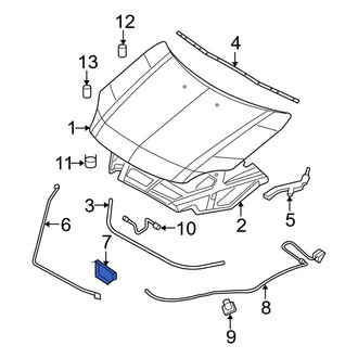 Ford OE - Front Hood Latch