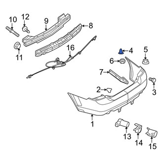Ford OE - Dash Panel Screw