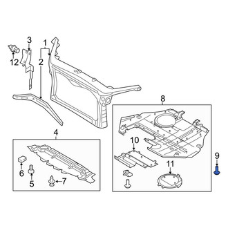 Ford OE - Rear Inner Interior Door Handle Bolt