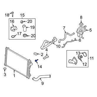Ford OE - Engine Camshaft Position Sensor Bolt