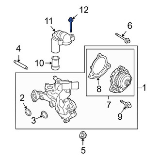 Ford OE - Engine Coolant Inlet Flange Bolt
