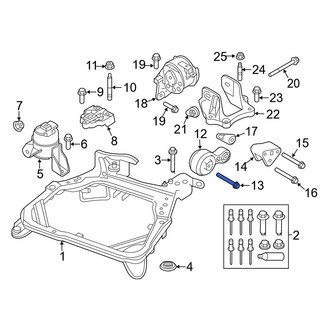 Ford OE - Engine Torque Strut Bolt