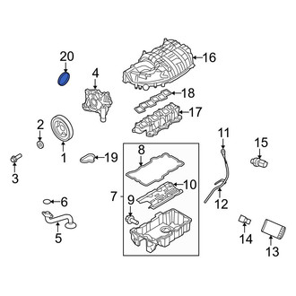 Ford OE - Fuel Injection Throttle Body Mounting Gasket