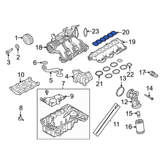 Ford OE - Fuel Injection Plenum Gasket